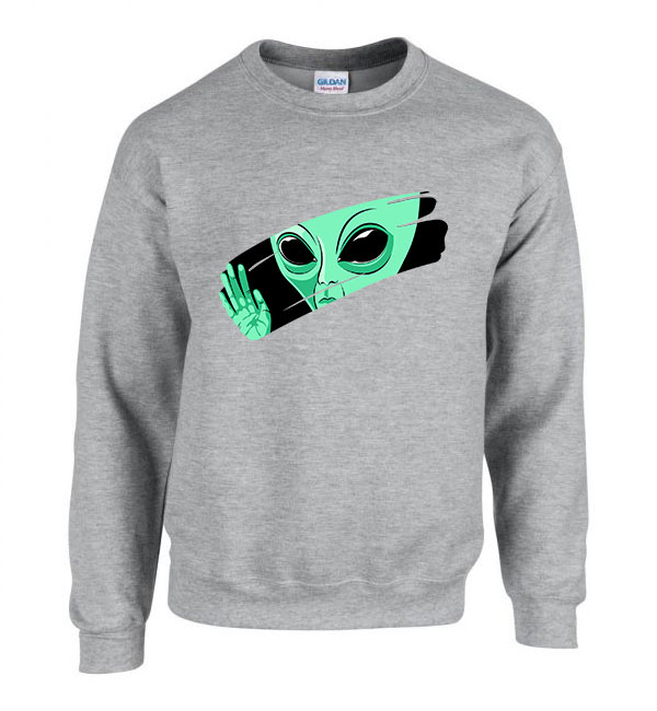 UFO Sportszürke Férfi Pulóver