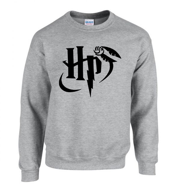 harry potter Sportszürke Férfi Pulóver