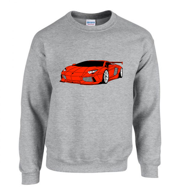 ferrari Sportszürke Férfi Pulóver