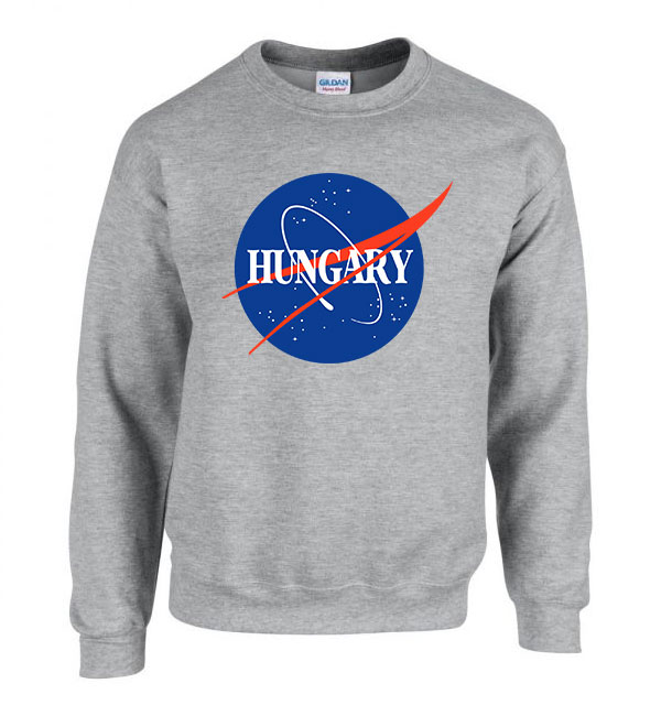 Hungary nasa magyarország Sportszürke Férfi Pulóver