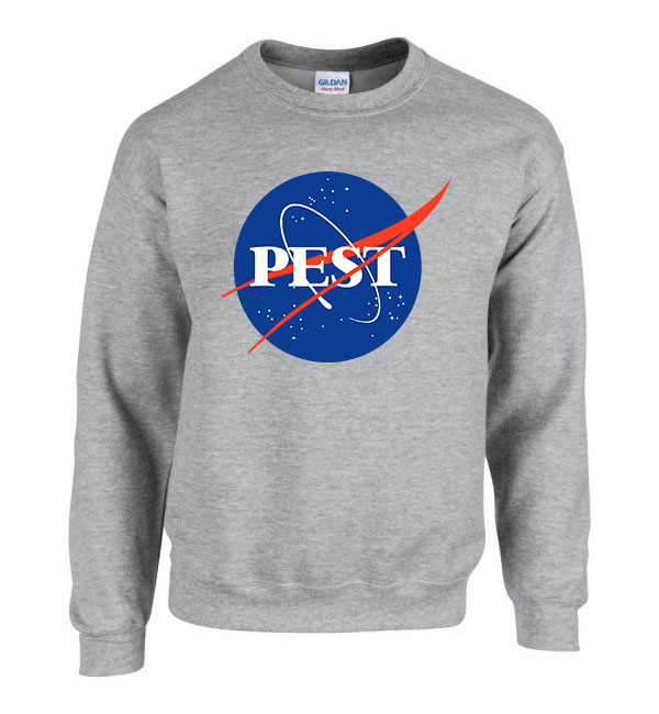 Pest budapest nasa Sportszürke Férfi Pulóver