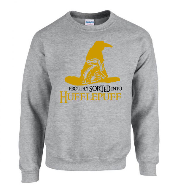 harry potter hugrabug hufflepuff Sportszürke Férfi Pulóver