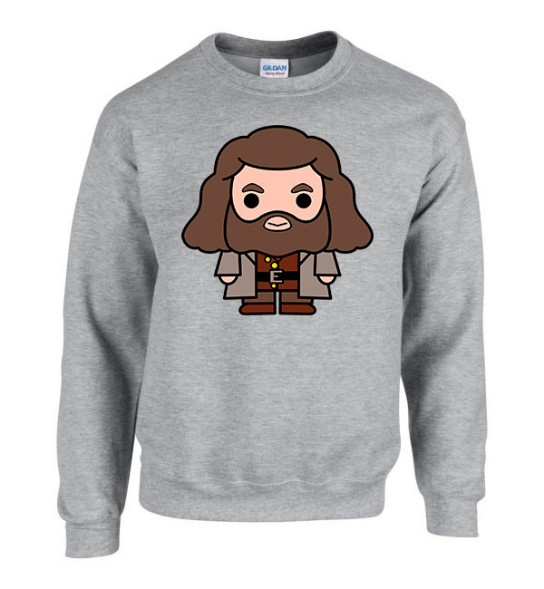 harry potter hagrid Sportszürke Férfi Pulóver