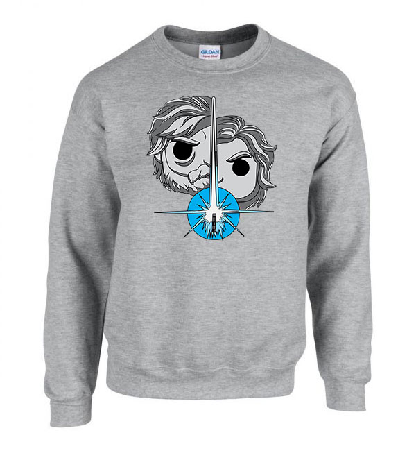 star wars obi wan anakin Sportszürke Férfi Pulóver