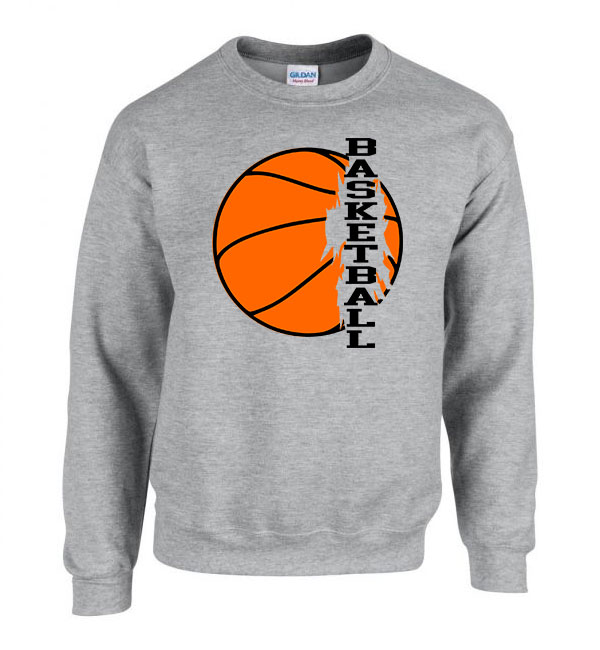 kosár kosaras basketball Sportszürke Férfi Pulóver