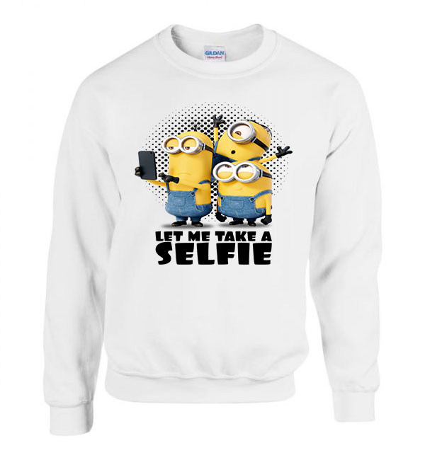 minyonok minions Fehér Férfi Pulóver