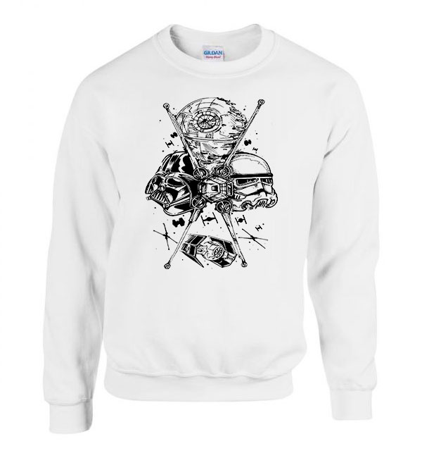 darth vader star wars Fehér Férfi Pulóver
