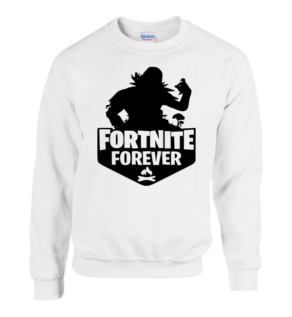 fortnite forever Fehér Férfi Pulóver