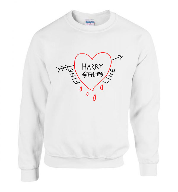 harry styles fine line Fehér Férfi Pulóver