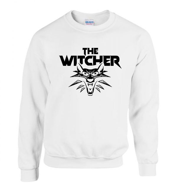 The Witcher A Vaják Fehér Férfi Pulóver