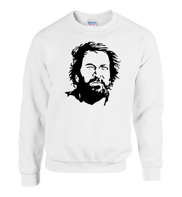 Bud Spencer Fehér Férfi Pulóver