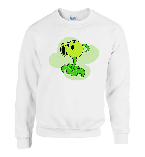 Plants vs zombies Fehér Férfi Pulóver