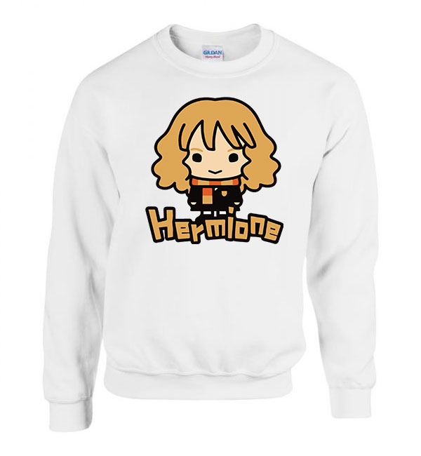 Harry Potter Hermione Fehér Férfi Pulóver