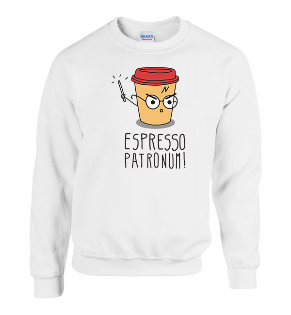 harry potter kávé Fehér Férfi Pulóver