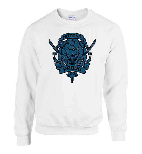 tini ninja teknőcök tmnt Fehér Férfi Pulóver