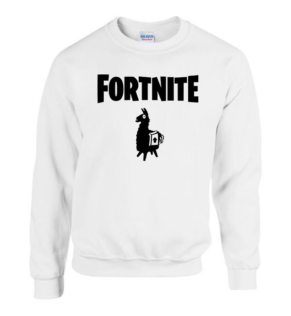 fortnite loot láma Fehér Férfi Pulóver