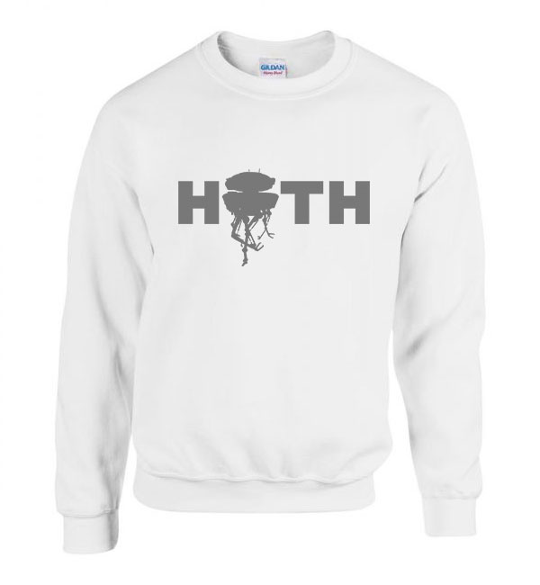 star wars hoth bolygó Fehér Férfi Pulóver