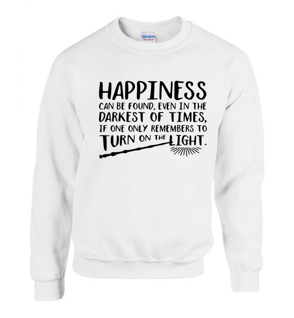 albus dumbledore idézet harry potter Fehér Férfi Pulóver