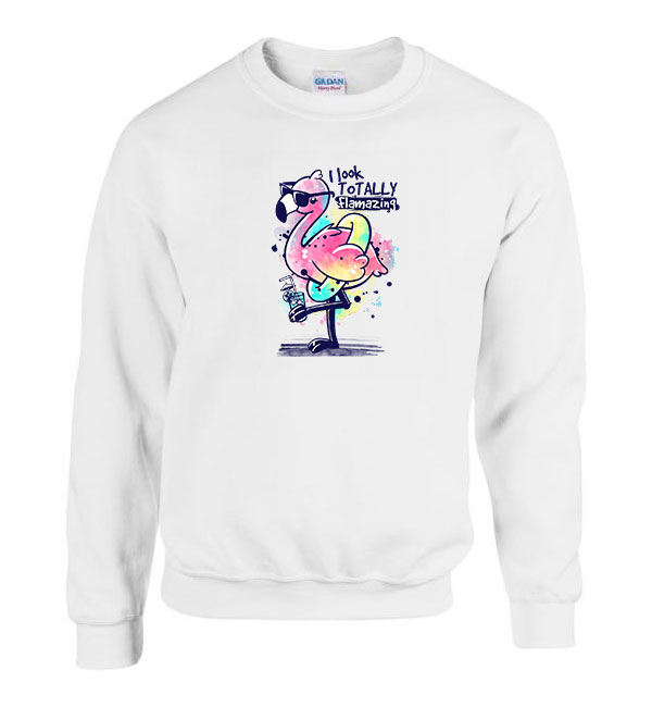 flamingo flamazing Fehér Férfi Pulóver