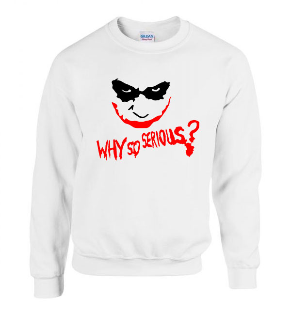 joker Fehér Férfi Pulóver