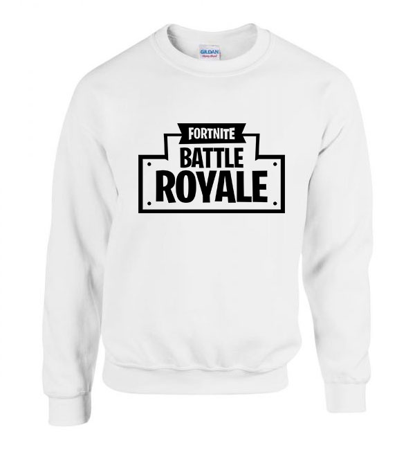 fortnite battle royale Fehér Férfi Pulóver