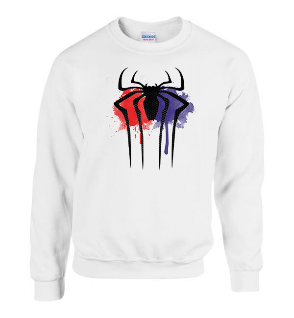 spider man pókember Fehér Férfi Pulóver