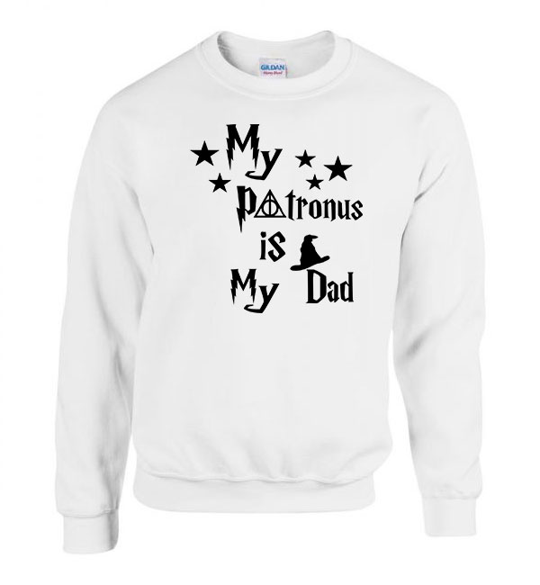 harry potter apa patrónus dad Fehér Férfi Pulóver