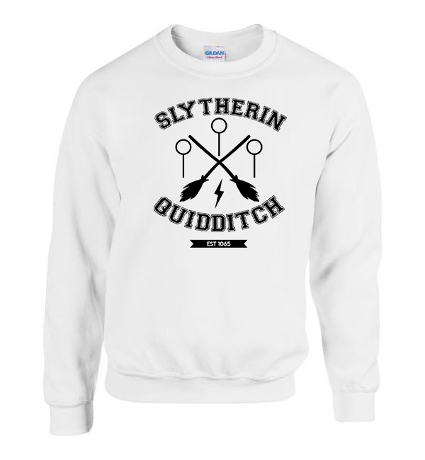 slytherin mardekár kvidics Fehér Férfi Pulóver