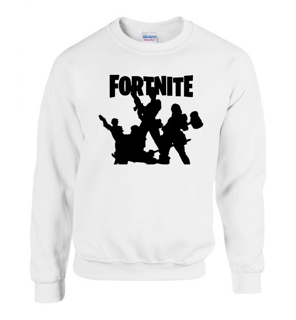 fortnite squad Fehér Férfi Pulóver