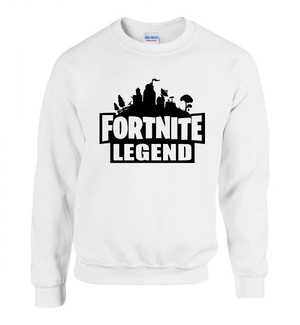 fortnite Fehér Férfi Pulóver