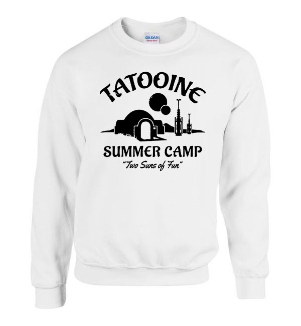 tatooine star wars Fehér Férfi Pulóver