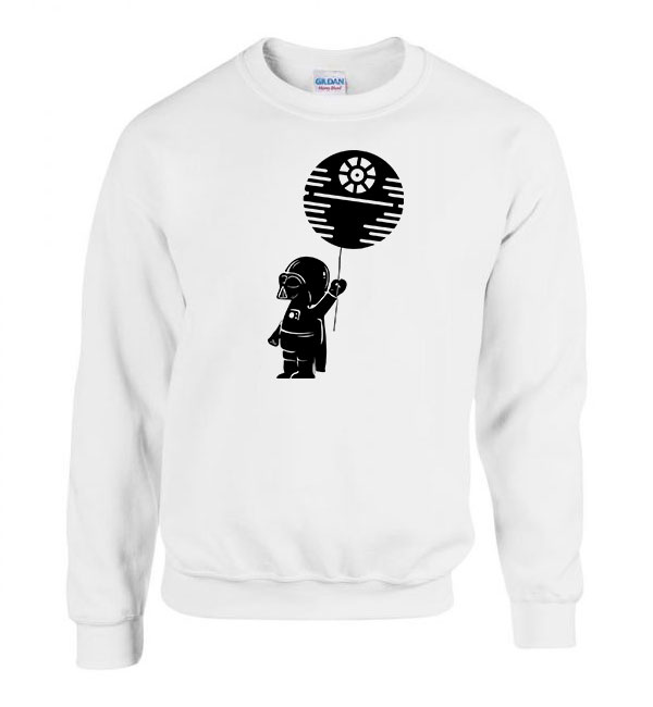 baba darth vader Fehér Férfi Pulóver