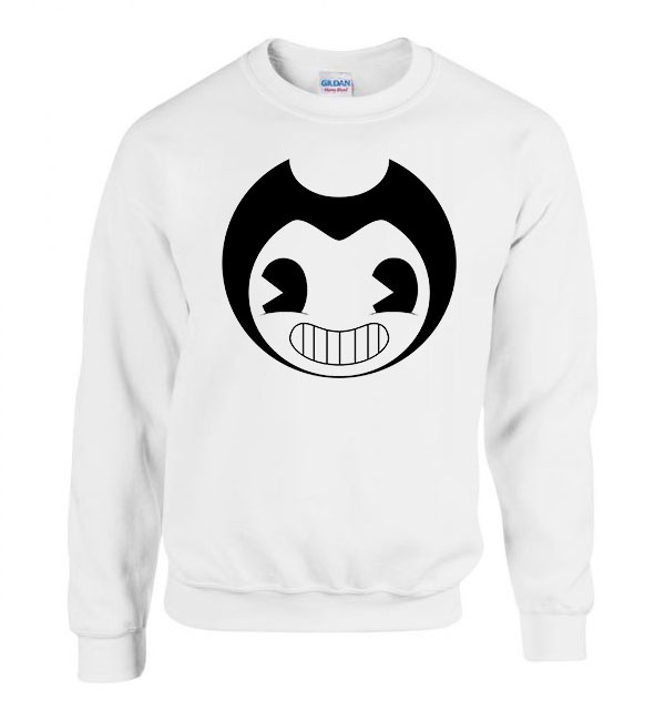 Bendy and the inkmachine Fehér Férfi Pulóver