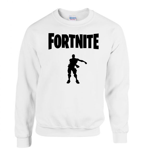 fortnite floss like a boss emote Fehér Férfi Pulóver