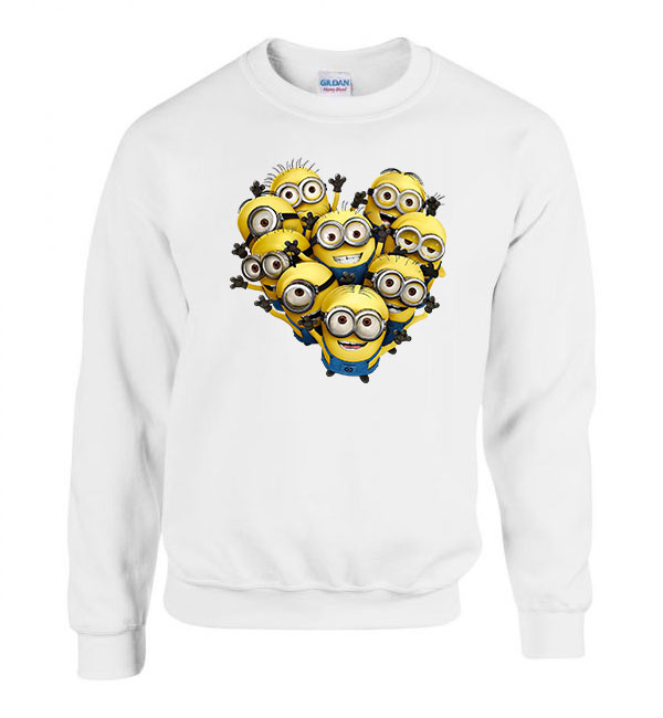 minyonok minions Fehér Férfi Pulóver