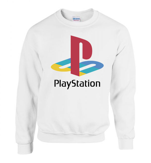 playstation Fehér Férfi Pulóver