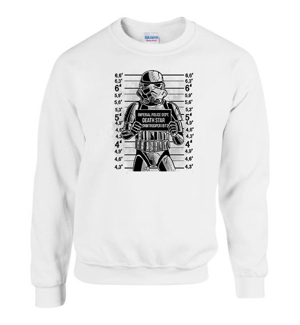 storrm trooper star wars Fehér Férfi Pulóver