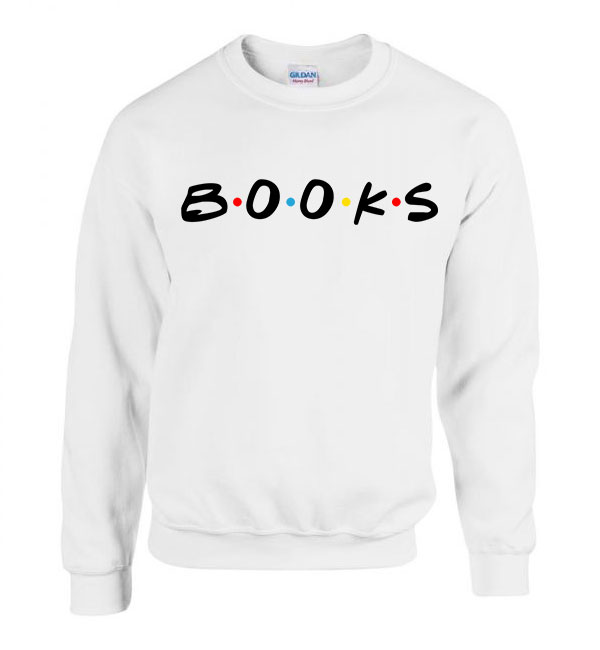 olvasás könyvek books Fehér Férfi Pulóver