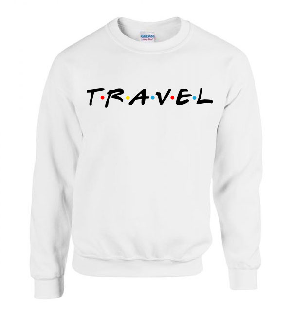 travel utazás nyaralás Fehér Férfi Pulóver