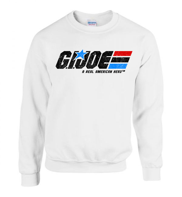 gi joe Fehér Férfi Pulóver