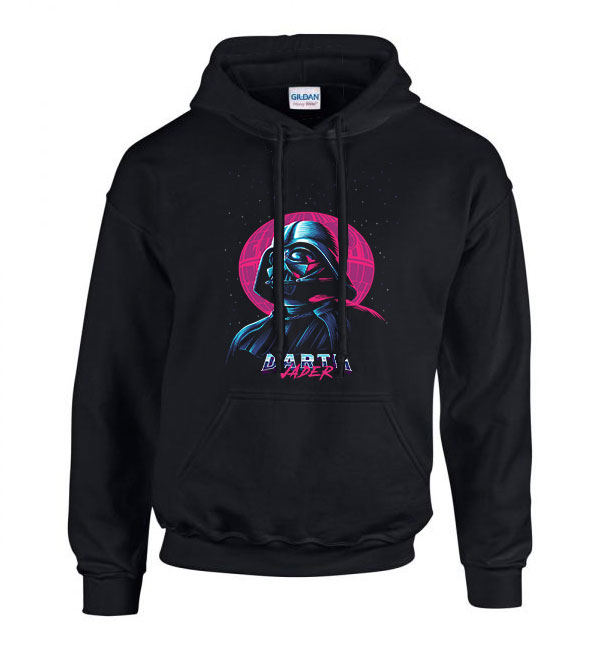 Darth Vader Star Wars Fekete Férfi Kapucnis Pulóver