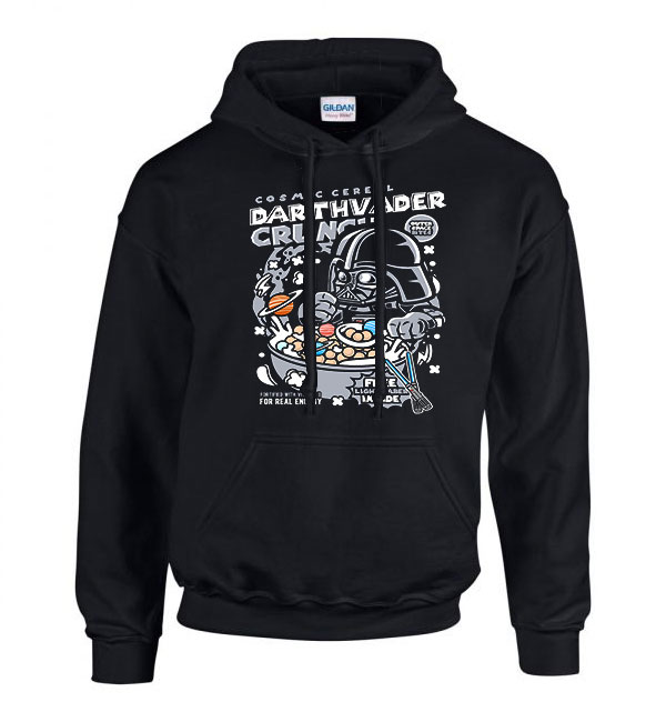 darth vader  Fekete Férfi Kapucnis Pulóver