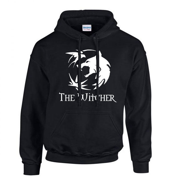 The Witcher A Vaják Fekete Férfi Kapucnis Pulóver