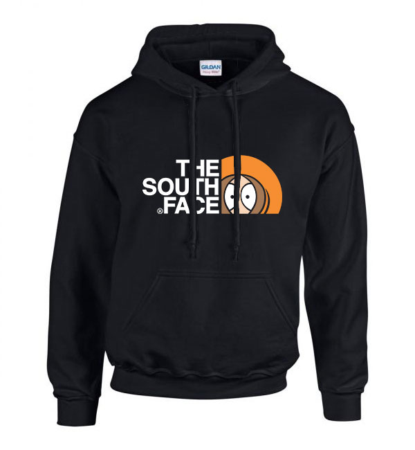 the south face south park kenny Fekete Férfi Kapucnis Pulóver