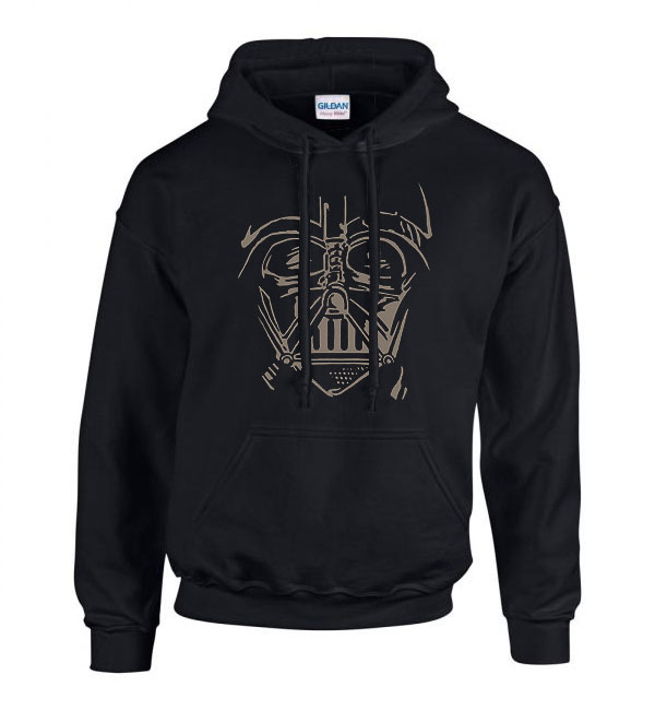 star wars darth vader Fekete Férfi Kapucnis Pulóver