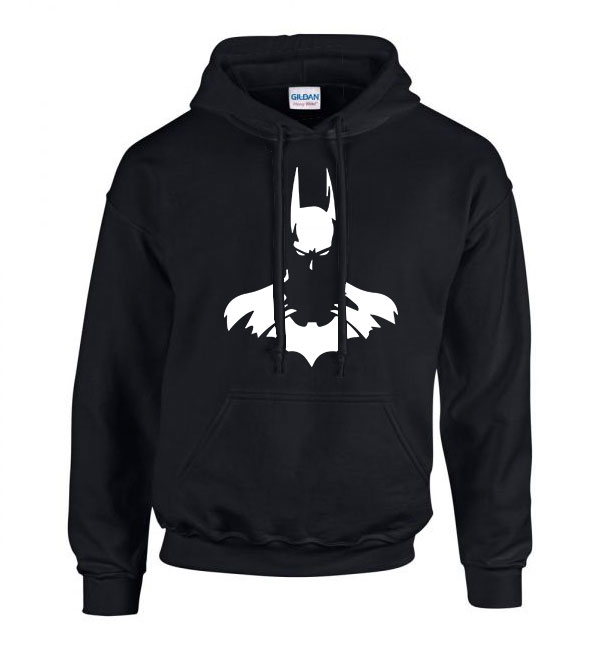 batman Fekete Férfi Kapucnis Pulóver