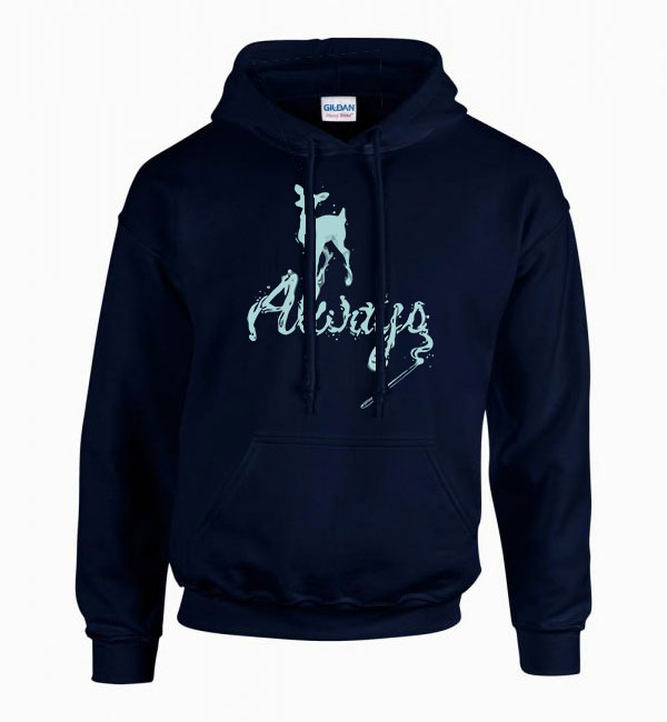 harry potter expecto patronum patronus Sötétkék Férfi Kapucnis Pulóver