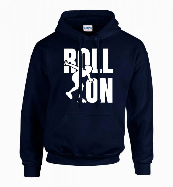 görkorcsolya Sötétkék Férfi Kapucnis Pulóver