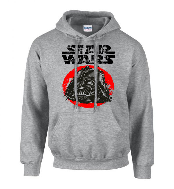 star wars darth vader Sportszürke Férfi Kapucnis Pulóver