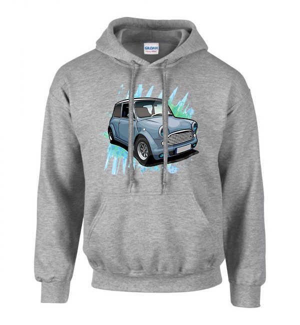 go trabi trabant Sportszürke Férfi Kapucnis Pulóver